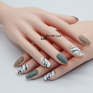 تريندي مجموعة أظافر اصطناعية