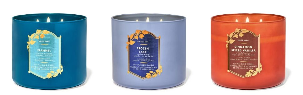 اقوى تخفيضات على الشموع من متجر باث اند بودي